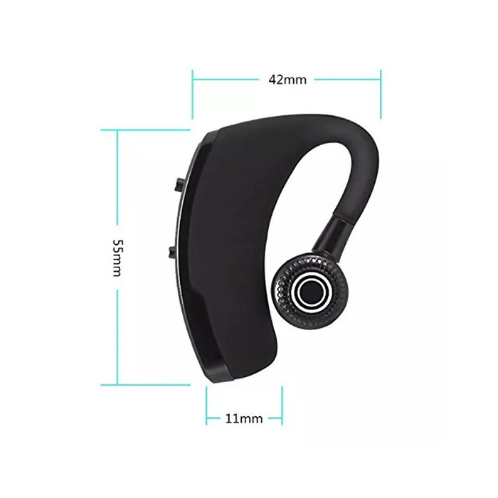 happyset - Basic Bluetooth Headset zum Telefonieren im Auto unterwegs Büro Home Office